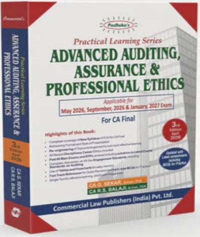 CA Final Audit Padhuka  By CA G Sekar and R S Balaji