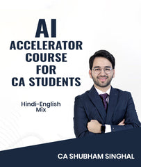 AI Accelerator Course for CA Students By CA Shubham Singhal