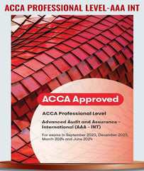 BPP ACCA Professional Level Advanced Audit and Assurance AAA (INT) Hard Book - Zeroinfy