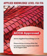 BPP ACCA Applied Knowledge Level Financial Accounting/FIA FFA F3 Hard Book