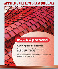 BPP ACCA Applied Skill Level Corporate and Business Law (Global) LW Hard Book
