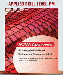 BPP ACCA Applied Skill Level Performance Management PM Hard Book