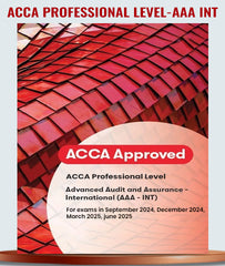 BPP ACCA Professional Level Advanced Audit and Assurance AAA (INT) Hard Book
