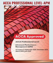 BPP ACCA Professional Level Advanced Performance Management APM Hard Book