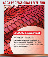 BPP ACCA Professional Level Strategic Business Reporting SBR Hard Book