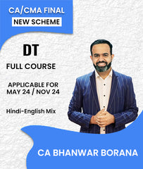 CA / CMA Final New Scheme Direct Tax Full Course By CA Bhanwar Borana - Zeroinfy