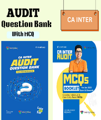 CA Inter Audit Question Bank with MCQ For Jan 25 By CA Shubham Keswani - Zeroinfy