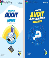 CA Inter Audit Notes and Question Bank Combo For May 24 By CA Shubham Keswani - Zeroinfy