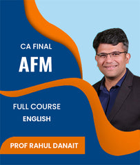CA Final AFM Full Course In English By J.K.Shah Classes - Prof Rahul Danait