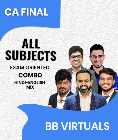 CA Final All Subjects Exam Oriented Combo By BB Virtuals