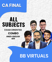 CA Final All Subjects Exam Oriented Combo By BB Virtuals