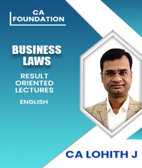CA Foundation Business Laws Result Oriented Lectures In English By CA Lohith J - Zeroinfy