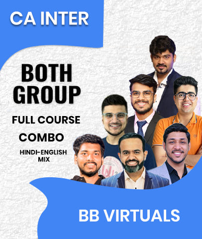 CA Inter Both Group Full Course Combo By BB Virtual