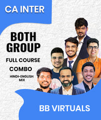 CA Inter Both Group Full Course Combo By BB Virtual