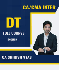 CA/CMA Inter Direct Tax Full Course In English By CA Shirish Vyas