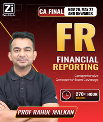 CA Final New Scheme Financial Reporting (FR) Full Course By Prof Rahul Malkan
