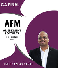 CA Final AFM Amendment Lectures By Prof Sanjay Saraf - Zeroinfy