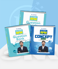 CA Final AFM Concept Book and Question Bank Combo By CA Shivam Mishra