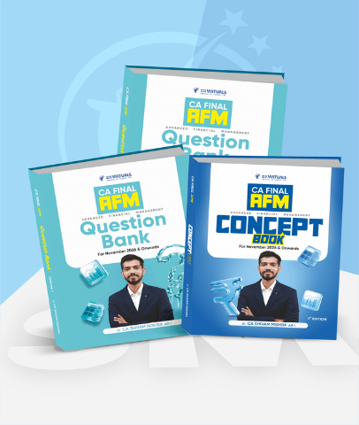 CA Final AFM Concept Book and Question Bank Combo By CA Shivam Mishra