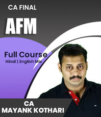 CA Final AFM Full Course Video Lectures By CA Mayank Kothari - Zeroinfy