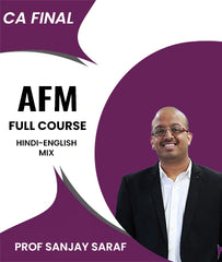 CA Final Advanced Financial Management (AFM) Full Course By Prof Sanjay Saraf - Zeroinfy