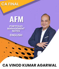 CA Final AFM PORTFOLIO MANAGEMENT Notes By CA Vinod Kumar Agarwal - Zeroinfy