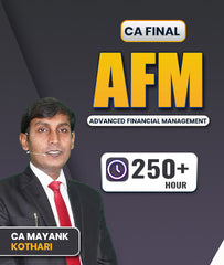 CA Final AFM Regular Lectures By CA Nagendra Sah