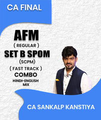 CA Final AFM Regular and Set B SPOM (SCPM) Fast track Combo By CA Sankalp Kanstiya
- Zeroinfy