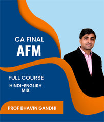 CA Final Advanced Financial Management (AFM) Full Course By J.K.Shah Classes - Prof Bhavin Gandhi - Zeroinfy