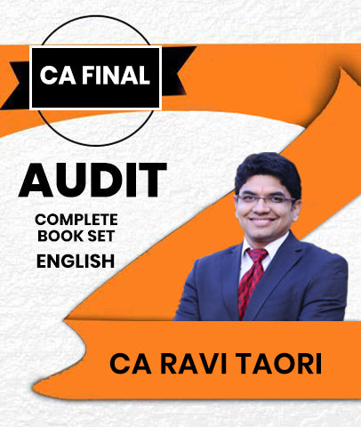 CA Final Audit Complete Book Set By Ca Ravi Taori
 - Zeroinfy