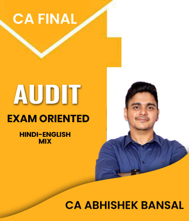 CA Final Audit Exam Oriented By Abhishek Bansal