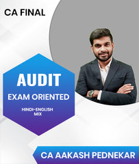 CA Final Audit Exam Oriented By CA Aakash Pednekar