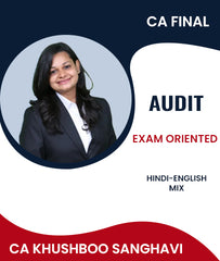 CA Final Audit Exam Oriented By CA Khushboo Sanghavi - Zeroinfy