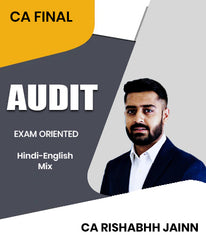 CA Final Audit Exam Oriented By CA Rishabhh Jainn