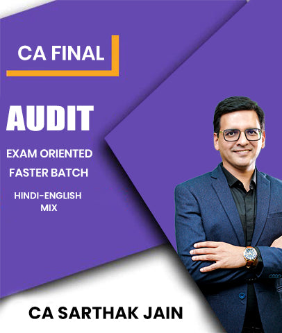 CA Final Audit Exam Oriented Faster Batch By CA Sarthak Jain
- Zeroinfy
