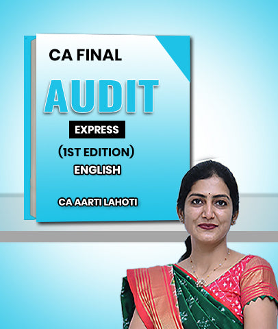 CA Final Audit Express 1st Edition Book By CA Aarti Lahoti - Zeroinfy