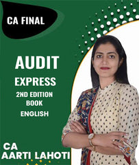 CA Final Audit Express 2nd Edition Book by CA Aarti Lahoti - Zeroinfy