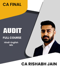 CA Final New Scheme Audit Full Course By CA Rishabh Jain - Zeroinfy