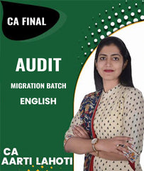 CA Final Audit Migration Batch In English By CA Aarti Lahoti - Zeroinfy