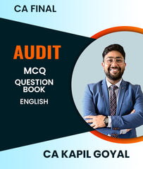 CA Final Audit Question Bank with MCQ Book By CA Kapil Goyal - Zeroinfy