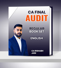 CA Final Audit Regular Book Set Book By CA Rishabh Jain