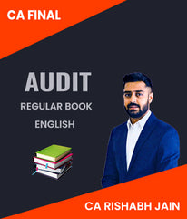 CA Final Audit Regular Book Set By CA Rishabh Jain - Zeroinfy