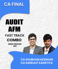 CA Final Audit and AFM Fast Track Combo By CA Shubham Keswani and CA Sankalp Kanstiya
- Zeroinfy