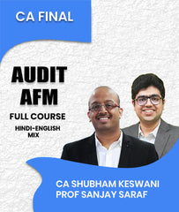 CA Final Audit and Advanced Financial Management (AFM) Full Course By CA Shubham Keswani and Prof Sanjay Saraf - Zeroinfy