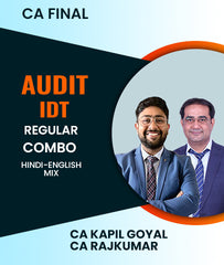CA Final Audit and IDT Regular Combo By CA Kapil Goyal and CA Rajkumar - Zeroinfy
