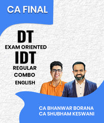CA Final DT Exam Oriented and Audit Regular Batch Combo In English By CA Bhanwar Borana and CA Shubham Keswani