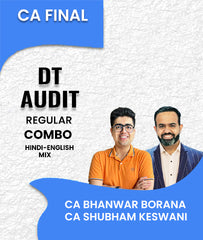CA Final DT and Audit Regular Combo By CA Bhanwar Borana and CA Shubham Keswani - Zeroinfy