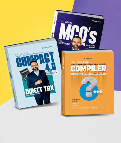 CA Final Direct Tax Compact, Q/A Compiler and MCQ Combo By CA Bhanwar Borana