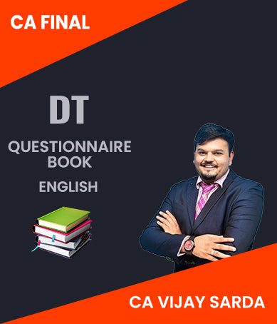 CA Final Direct Tax Questionnaire Book By CA Vijay Sarda - Zeroinfy