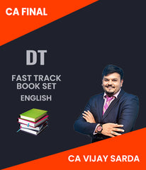 CA Final Direct Tax (DT) Fast Track Book Set By CA Vijay Sarda - Zeroinfy